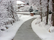 snow melting