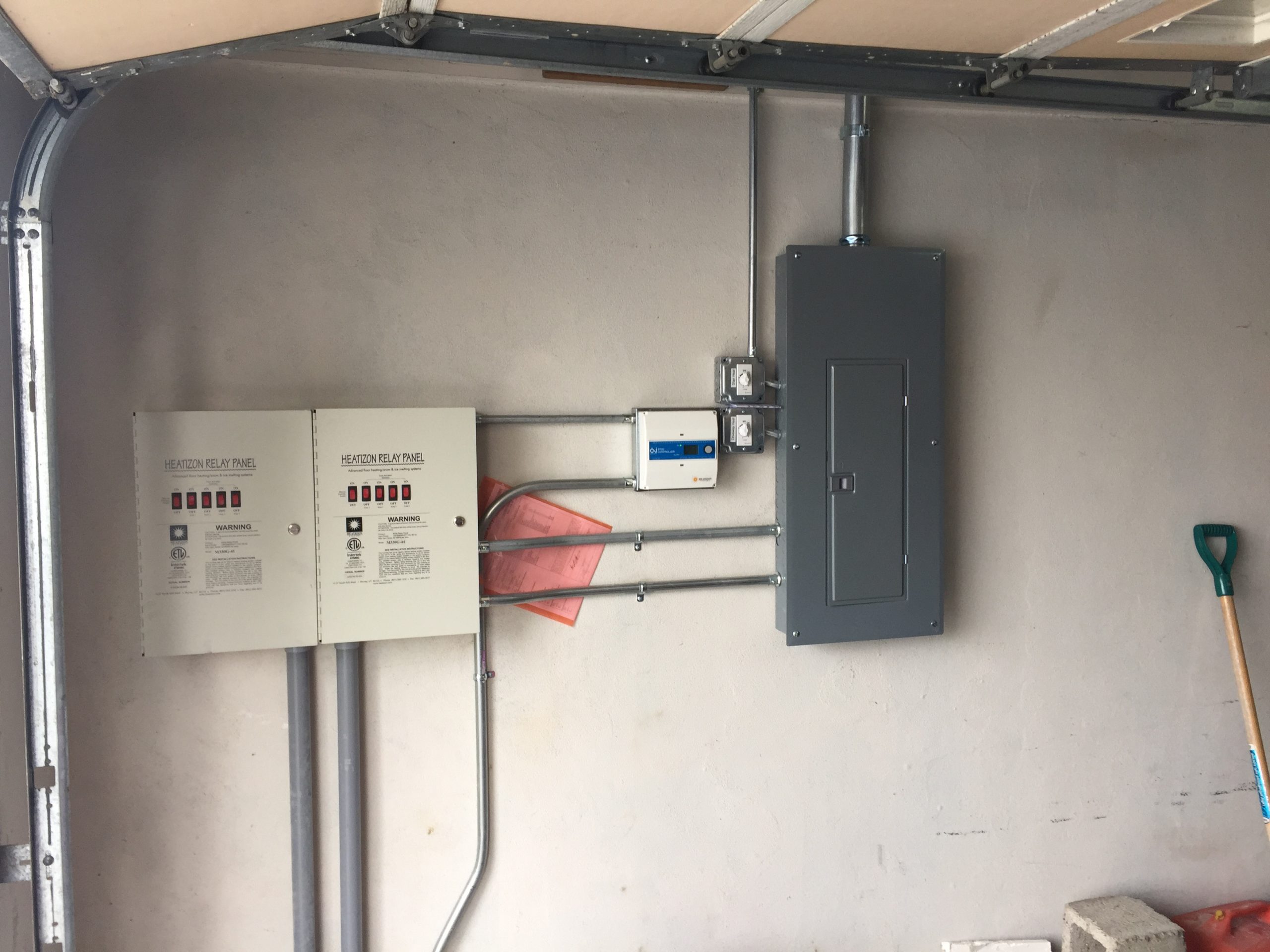 Relay Panels for Snow Melting System