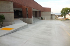 heated-ada-ramp-after-concrete-pour