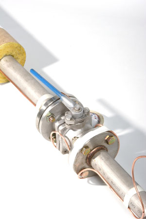 Warmquest's pipe tracing cable prevents freezing