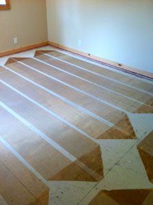 ZMesh installs directly on the subfloor