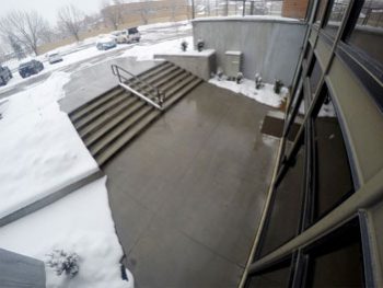 Office Entrance Snow Melting